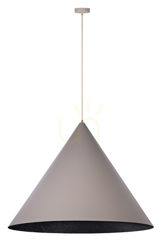 Kontrollera Pendellampa Sigma VESUVIO 3xE27 svart/taupe 77 cm SKU 41065