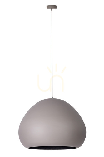 Kontrollera Pendellampa Sigma LAVA 1xE27 taupe svart 52 cm SKU 41081
