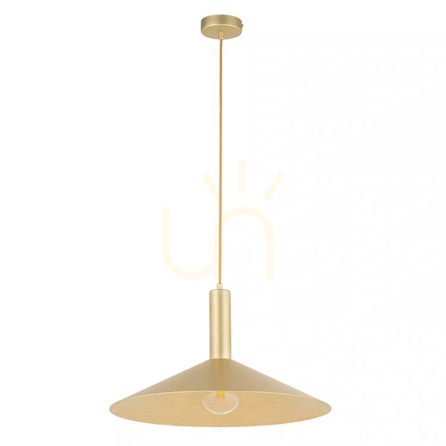 Kontrollera Pendellampa Sigma Capri guld E27 50 cm SKU 41006