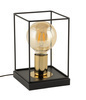 Kontrollera Skrivbordslampa Sigma VOX svart guld E27 50372