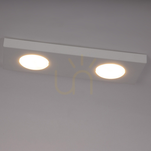 Kontrollera Plafond Sigma HERO 2xGX53 vit 40997