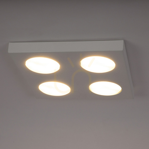 Kontrollera Plafond Sigma HERO 4xGX53 vit 24 cm SKU 40999