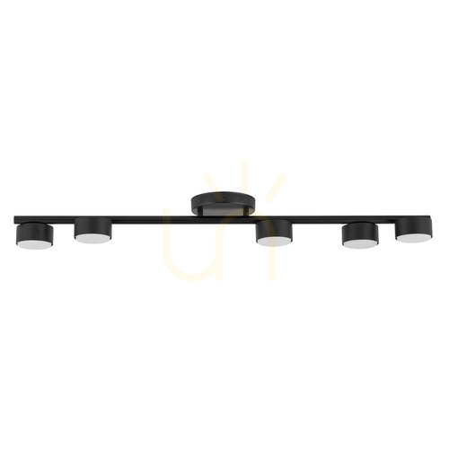 Kontrollera Plafond Sigma PUNTO 5xGX53 svart 40820