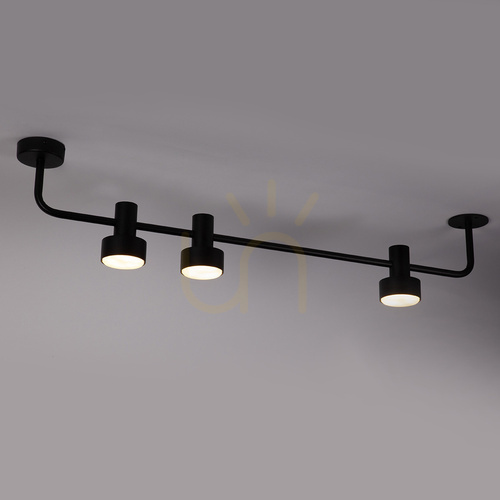 Kontrollera Plafond Sigma MONA svart 3xGX53 40901