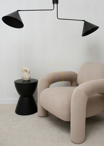 Plafond Sigma MAGIC 2xE27 svart 40930 small 0