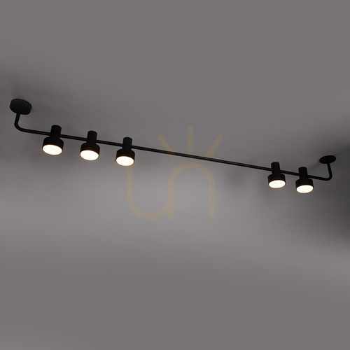 Kontrollera Plafond Sigma MONA 5xGX53 svart 40983