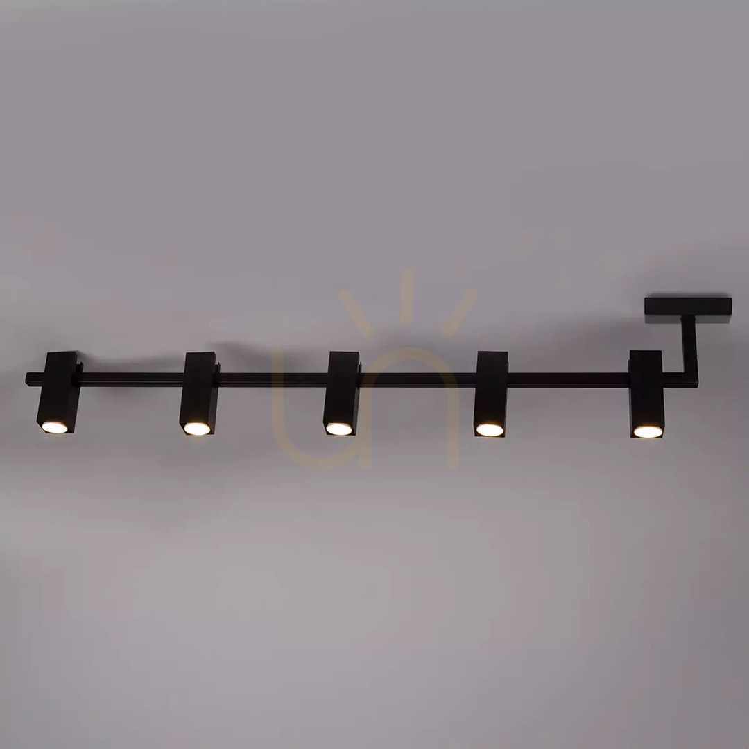 Kontrollera Plafond Sigma svart 5xGU11 95 cm SKU 41021 Plafond Sigma svart 5xGU11 95 cm SKU 41021
