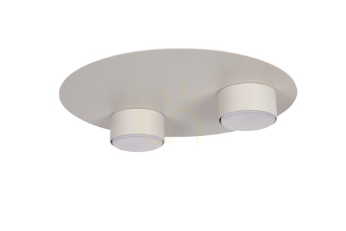 Kontrollera Plafond Sigma STAR 2xGX53 grå beige 33 cm 40912