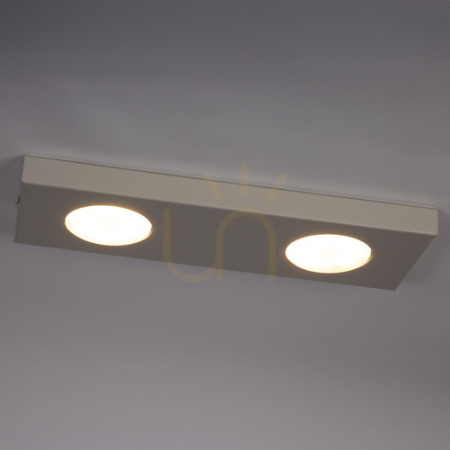 Kontrollera Plafond Sigma HERO 2xGX53 grå 35 cm 40923