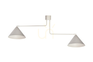 Plafond Sigma MAGIC 2xE27 grå beige 115 cm 40934 small 0