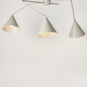 Plafond Sigma GALAXY 3xE27 grå beige, lackerat stål 40942 small 2