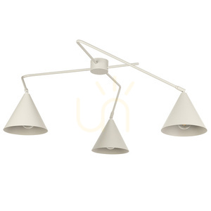 Plafond Sigma GALAXY 3xE27 grå beige, lackerat stål 40942 small 0