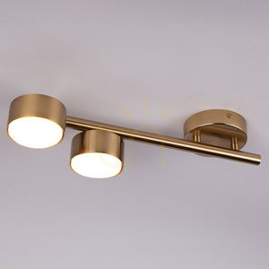 Plafond Sigma PUNTO 2xGX53 borstat guld 40 cm SKU 40824 small 1
