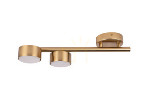 Plafond Sigma PUNTO 2xGX53 borstat guld 40 cm SKU 40824 small 0