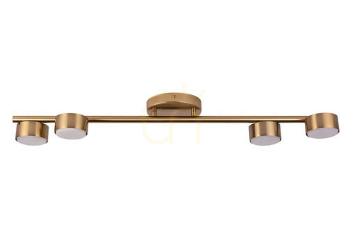 Kontrollera Plafond Sigma PUNTO 4xGX53 guld 40826