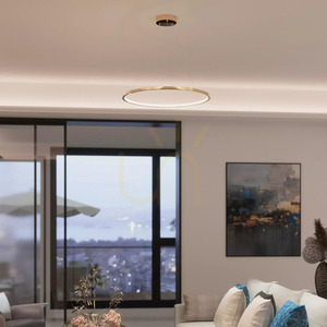 Ringa LED-pendellampa guld PL0150-GD small 1