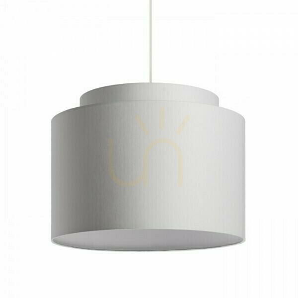 Visa Skärm, Lampskärm Dubbel 40/30 Polycotton Svart/Vit PVC Max. 23 W Skärm, Lampskärm Dubbel 40/30 Polycotton Svart/Vit PVC Max. 23 W