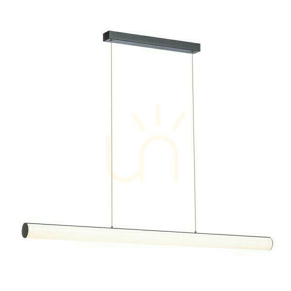 Utsikt Rivier Led-pendellampa I Svart/Akryl Transparent 230 V 24 W 3000 K Rivier Led-pendellampa I Svart/Akryl Transparent 230 V 24 W 3000 K