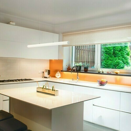 Kontrollera Rivier Led-pendellampa I Krom/Akryl Milk 230 V 24 W 3000 K.