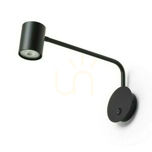 Philip Vägglampa med arm Svart 230 V Led Gu10 5 W. small 3