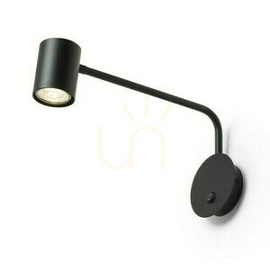 Philip Vägglampa med arm Svart 230 V Led Gu10 5 W. small 0