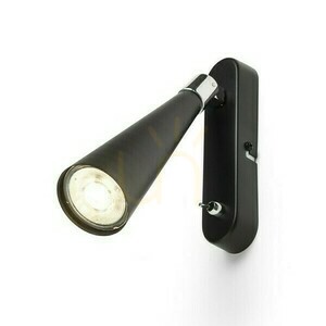 Vägglampa Alexis Svart Krom 230 V Led Gu10 5 Watt. 0 Vägglampa Alexis Svart Krom 230 V Led Gu10 5 Watt. small 0