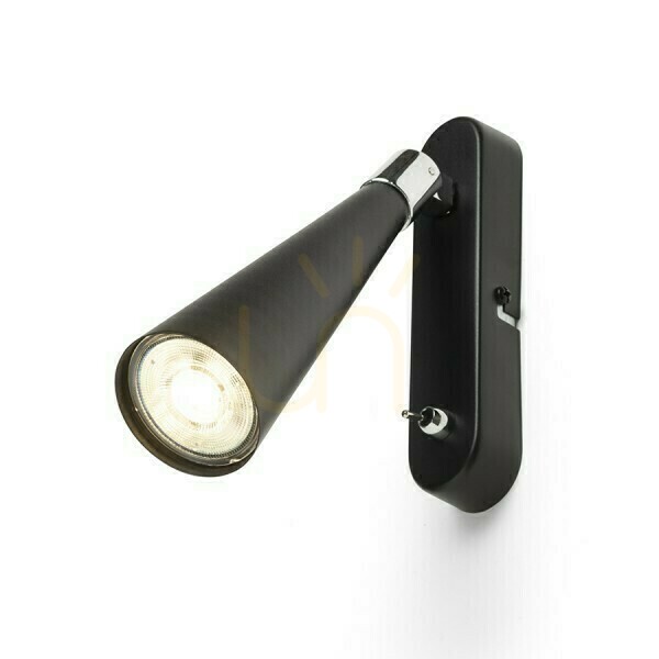 Kontrollera Vägglampa Alexis Svart Krom 230 V Led Gu10 5 Watt. Vägglampa Alexis Svart Krom 230 V Led Gu10 5 Watt.
