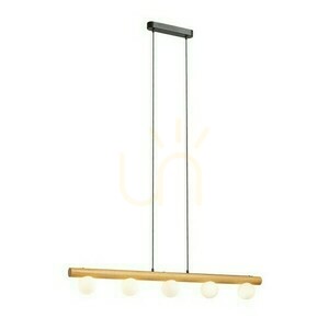 Noctis Taklampa i trä/opalglas 230 V Led G9 5x7 W. small 0