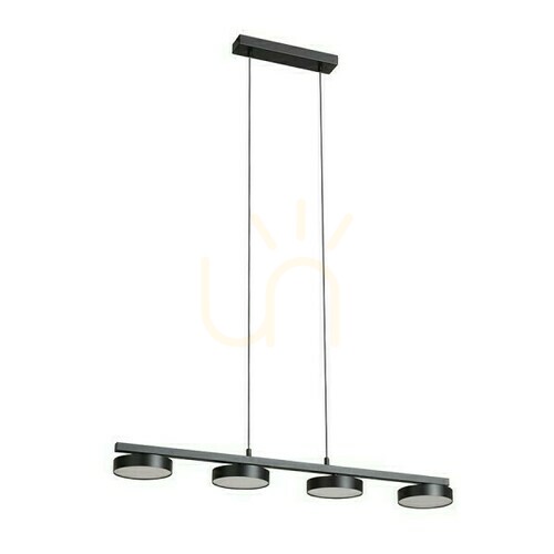 Kontrollera Rendl ARETHA IV R14424 svart LED-pendellampa, 4 × 12 W, 3000 K