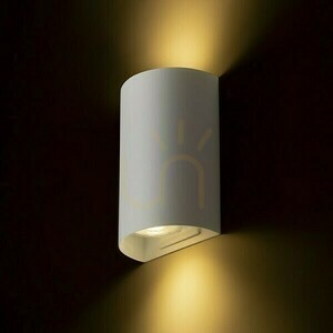 Vägglampa Capri R vägglampa Vit 230 V Led Gu10 2x9 W. small 2