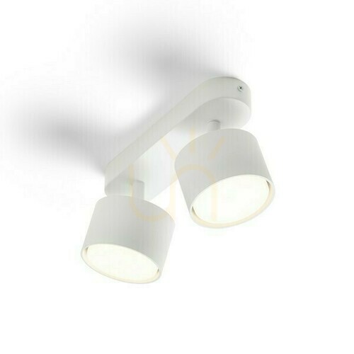 Kontrollera Pixel Ii Ytmonterad lampa Vit 230 V Led Gx53 2x7 W.