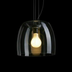 Orlando 35 Taklampa Transparent Glas/Svart 230 V Led E27 24 W. 2 Orlando 35 Taklampa Transparent Glas/Svart 230 V Led E27 24 W. small 2
