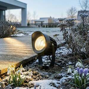 Rendl HAVANA 10 R14383 trädgårdsspotlight med markspett, svart LED 20 W 3000 K IP65 small 6