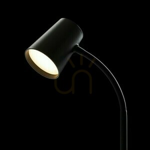 Rendl Verina Dimm svart LED-skrivbordslampa med klämma 4,5 W 3000 K small 3