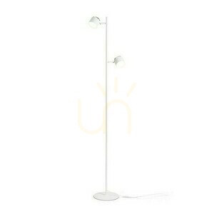 Nova Ii Golvlampa Vit Krom/Acryl Milk 230 V Led 2x3,5 W 3000 K 0 Nova Ii Golvlampa Vit Krom/Acryl Milk 230 V Led 2x3,5 W 3000 K small 0