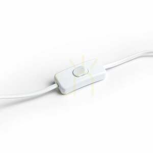 Rendl NOVA R14274 LED-bordslampa – vit, krom, opal akryl, 4,2 W 3000 K small 5