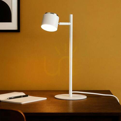 Kontrollera Rendl NOVA R14274 LED-bordslampa – vit, krom, opal akryl, 4,2 W 3000 K