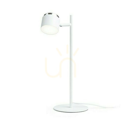 Kontrollera Rendl NOVA R14274 LED-bordslampa – vit, krom, opal akryl, 4,2 W 3000 K