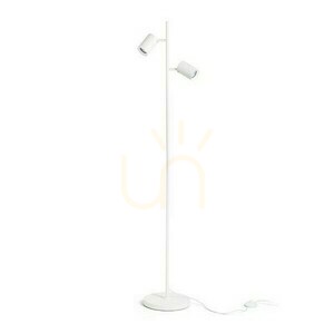 Flynn Ii Golvstativlampa Vit 230 V Led Gu10 2x9 W. small 4