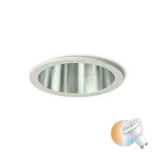 Kontrollera ORCO infälld downlight vit/aluminium 230 V GU10 max 9 W
