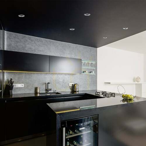 Kontrollera Rendl ANTARES R14243 vit infälld downlight utan ram LED 10 W 3000 K 36°