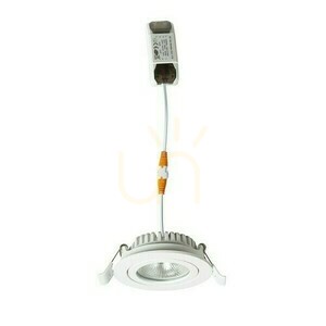 Jade Dimm To Varmvit 230 V Led 6 W 60° 3000 2000 K infälld takarmatur. small 3