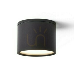 Rendl SKY R14231 svart utanpåliggande taklampa, GX53 max. 7 W, IP65 small 1