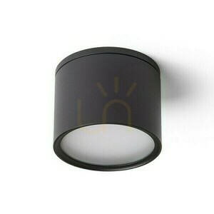 Rendl SKY R14231 svart utanpåliggande taklampa, GX53 max. 7 W, IP65 small 3
