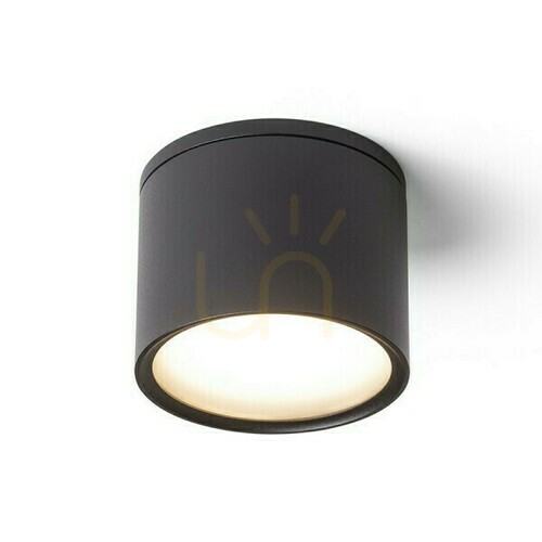 Kontrollera Rendl SKY R14231 svart utanpåliggande taklampa, GX53 max. 7 W, IP65