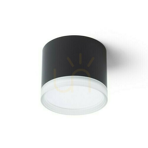 Kontrollera Downlight Mema Tak Svart Satin Akryl 230 V Led Gx53 7 W.