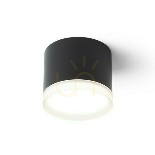 Kontrollera Downlight Mema Tak Svart Satin Akryl 230 V Led Gx53 7 W.