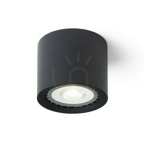 Kontrollera Kayal tak downlight svart 230 V Led Gu10 9 W