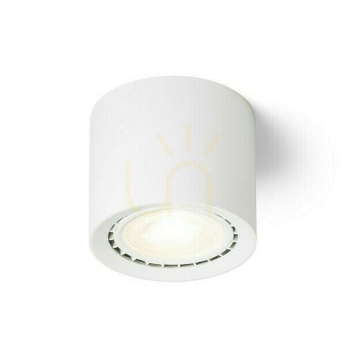 Kontrollera Rendl KAYAL vit taklampa, GU10 LED 9 W, 11,7 cm