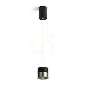Juniper taklampa med justerbar höjd Svart/Guld 230 V Led 15 W 30° 3000 K small 4